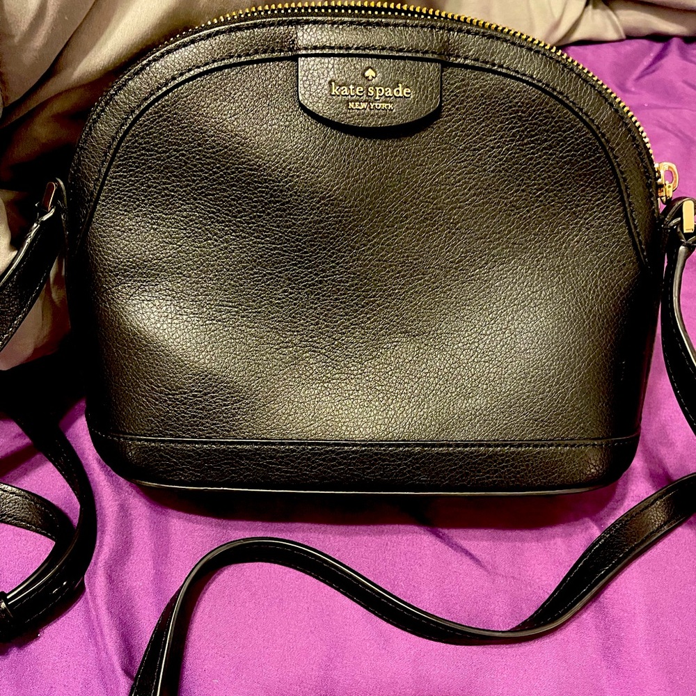Kate Spade Black Leather Crossbody
